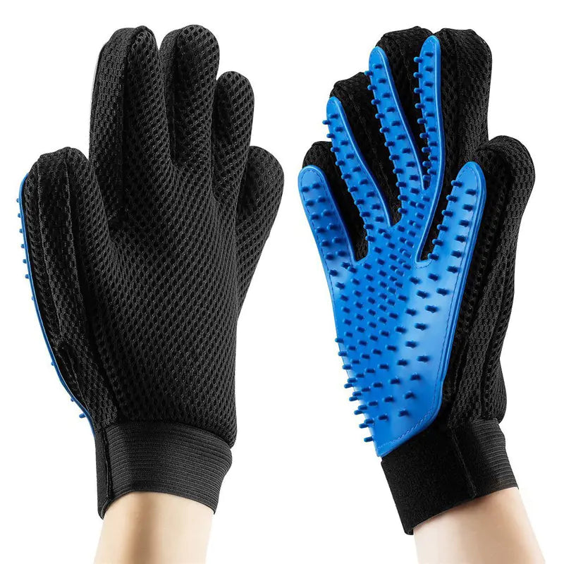 Eco-Silicone Pet Grooming Gloves