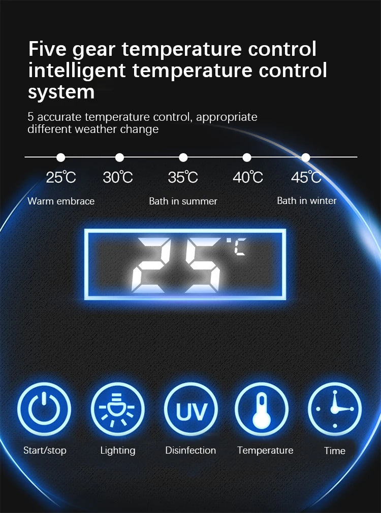 Pet Hair Dryer Pet Cabinet UV Light Time Control Safe Protection