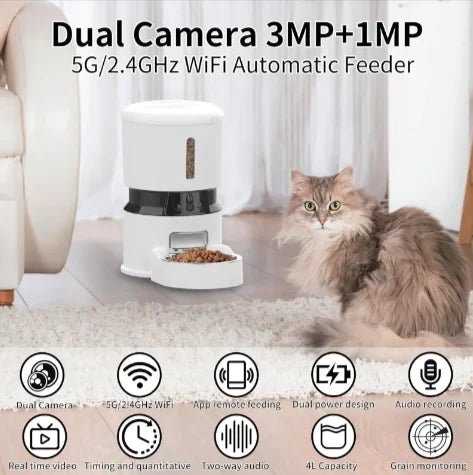 1080P HD Pet Feeder Cam