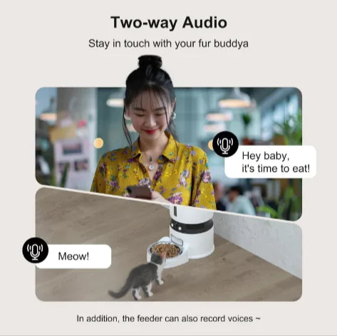 1080P HD Pet Feeder Cam