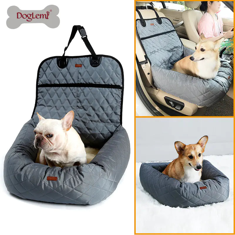 Deluxe Car Comfort Pet Bed